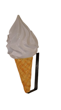 124 Decoratie Muurhang softijs