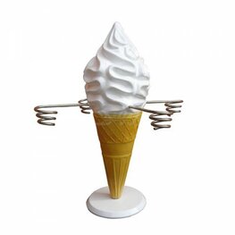 120 Soft ijs houder wit