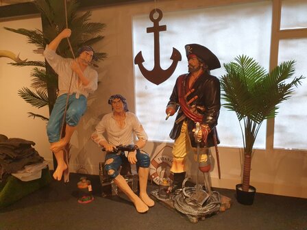 Piraten Piraat op schatkist