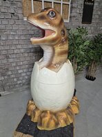 Dinosaurus ei prullenbak D